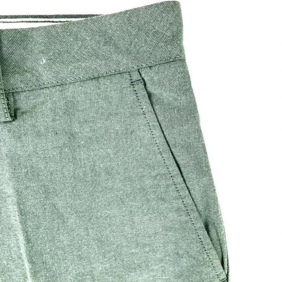 GoodthReads Olive Green Stretch Flat Front Size 30 Men's Short - Picture 7 of 12